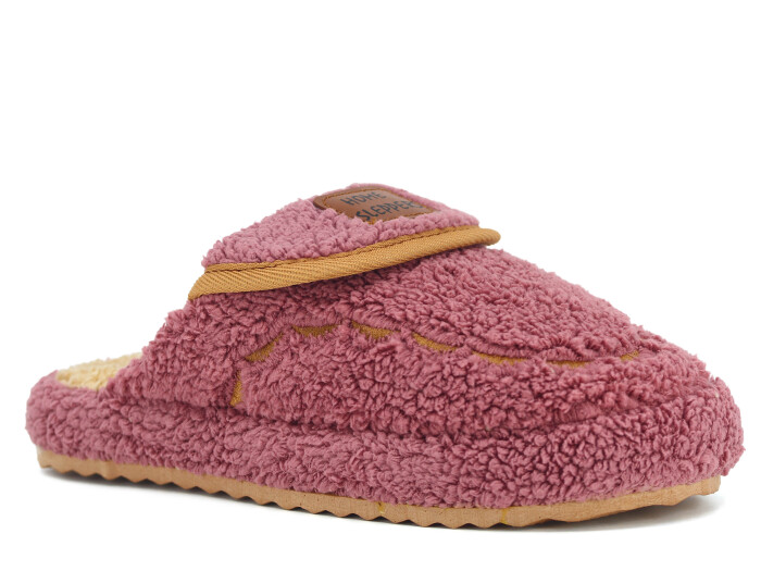 Mert Zenne Home Peluş Ev Terliği Mor - 1