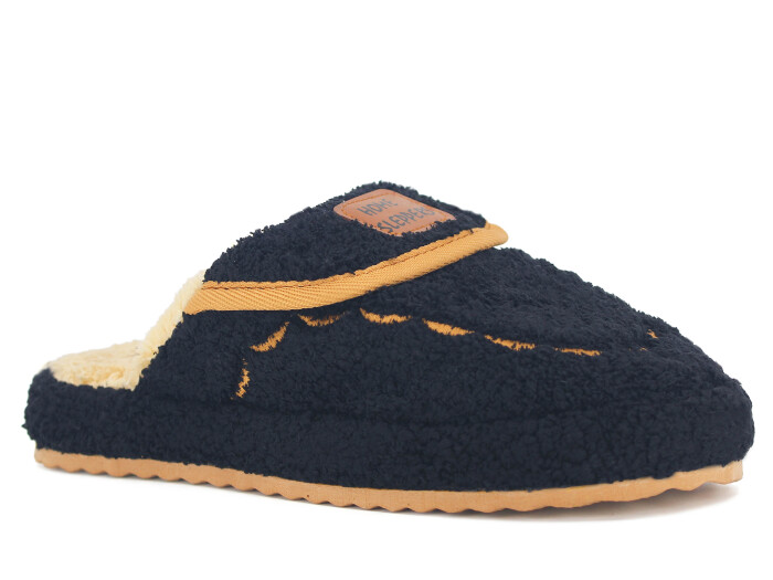 Mert Zenne Home Peluş Ev Terliği Siyah - 1