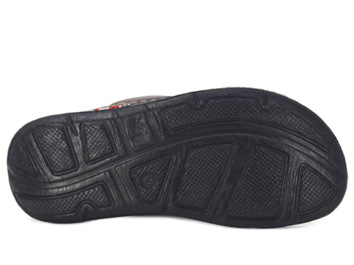 Metmax Merdane 251 Yiğit Monta Kutulu Günlük Terlik Kahve - 3