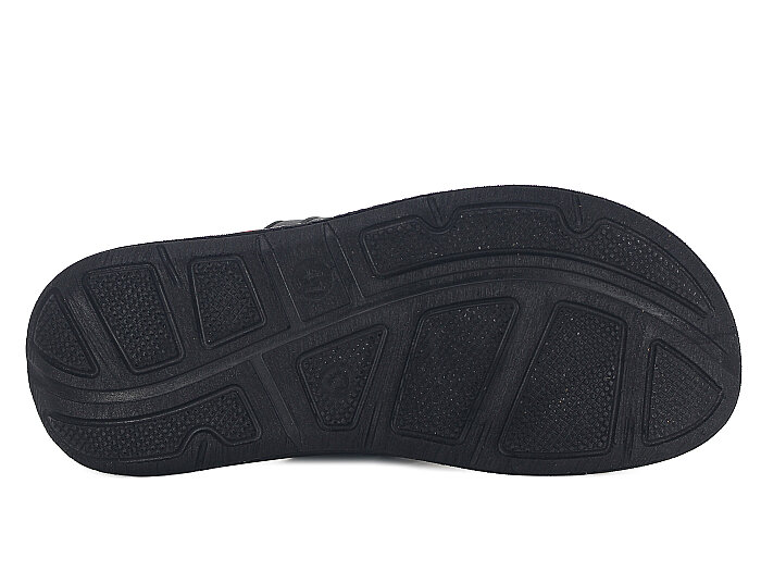 Metmax Merdane 253 Yiğit Monta Kutulu Günlük Terlik Siyah - 3