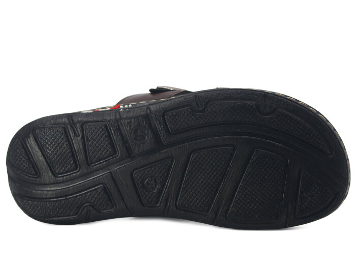 Metmax Merdane 258 Yiğit Monta Çapraz Tokalı Kutulu Günlük Terlik Kahve - 3