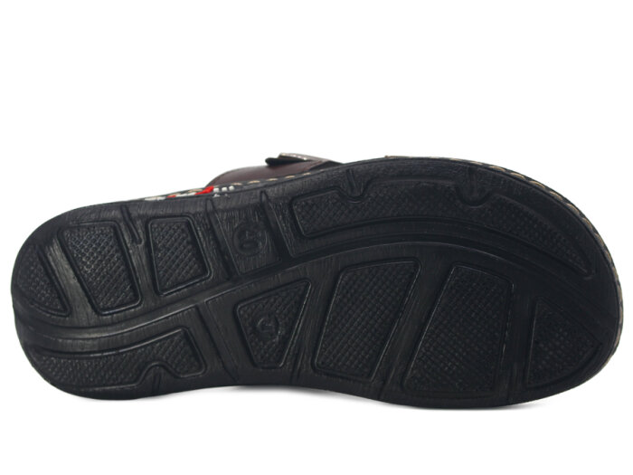 Metmax Merdane 258 Yiğit Monta Çapraz Tokalı Kutulu Günlük Terlik Kahve - 3