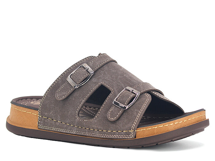 Metmax Merdane 303 Deluxe Kutulu Günlük Terlik Kahve - Metmax