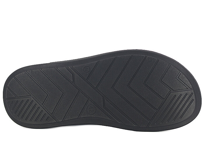 Metmax Merdane 306 Deluxe Çapraz Kutulu Günlük Terlik Siyah - 3