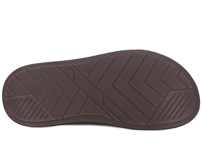 Metmax Merdane 309 Deluxe Çift Toka Kutulu Günlük Terlik Kahve - 3