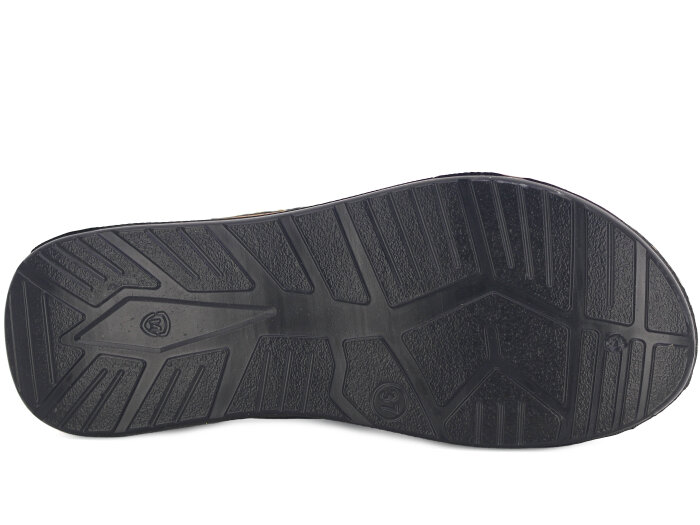 Metmax Zenne 1101 Elmas Çapraz Günlük Terlik Siyah - 3