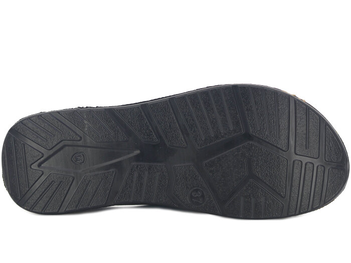 Metmax Zenne 1114 Elmas Monta Günlük Terlik Siyah - 3