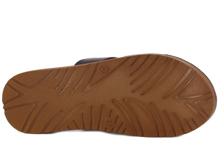 Metmax Zenne 1155 Berfu Pedli Günlük Terlik Bordo - 3