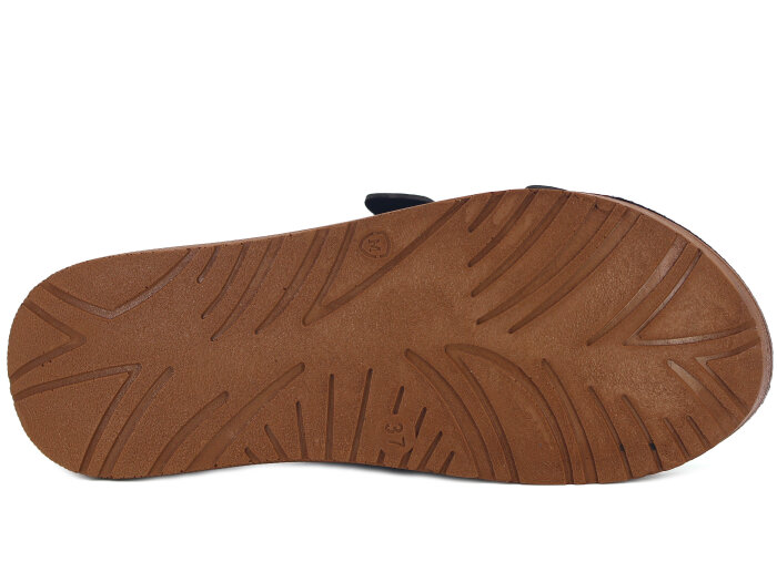 Metmax Zenne 1167 Berfu Çift Toka Pedli Günlük Terlik Siyah - 3