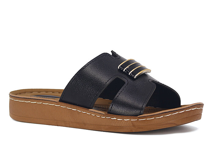 Metmax Zenne 1501 Nisan Hrms Günlük Terlik Siyah - 1