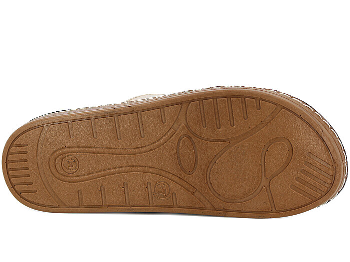 Metmax Zenne 1502 Nisan Geçmeli Günlük Terlik Krem - 3