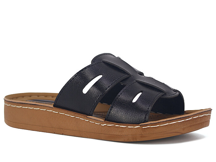 Metmax Zenne 1507 Nisan Günlük Terlik Siyah - 1