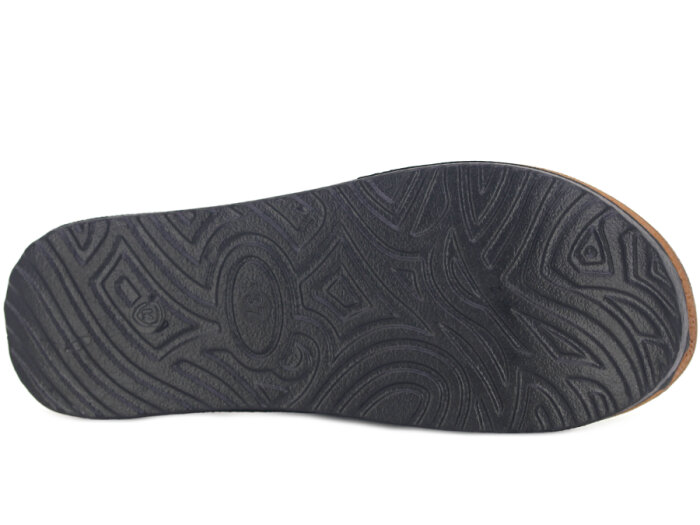 Metmax Zenne 1865 Oxfort Çift Toka Günlük Terlik Siyah - 3