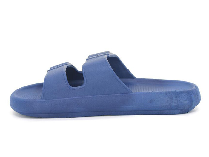Mimu Garson 1108 Çift Toka Baskılı Light PVC Kaydırmaz Terlik Lacivert - Mimu (1)