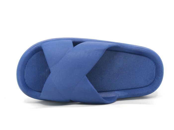 Mimu Garson 1109 Çapraz Light PVC Kaydırmaz Terlik Lacivert - Mimu (1)