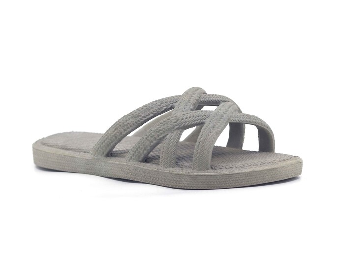 Mimu Zenne 001 Ahtapot Kaydırmaz Terlik Füme - Mimu