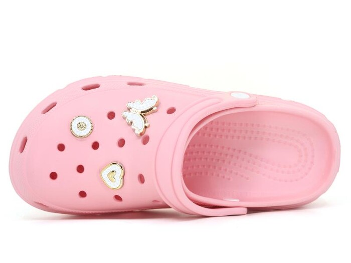 Mimu Zenne 3075 Eva Taşlı Kutulu Cross Terlik Pudra - Mimu (1)