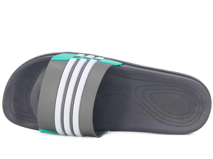 Miray Merdane 502 Bantlı Lux Eva Terlik Gri - Beyaz - Yeşil - 2