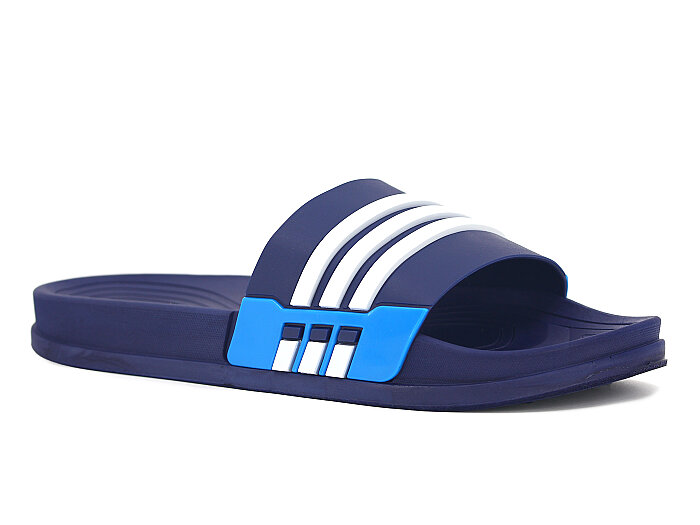 Miray Merdane 502 Bantlı Lux Eva Terlik Lacivert - Beyaz - Mavi 