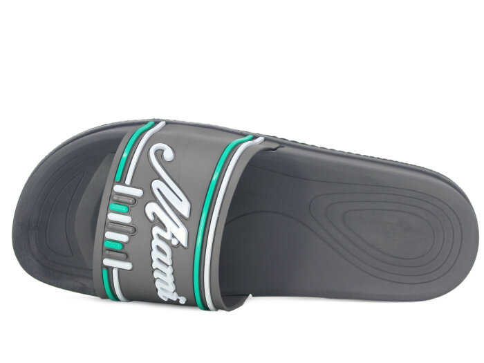 Miray Merdane 503 Miami Lux Eva Terlik Gri - Beyaz - Yeşil - Miray (1)