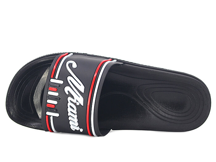 Miray Merdane 503 Miami Lux Eva Terlik Siyah - Beyaz - Kırmızı - Miray (1)