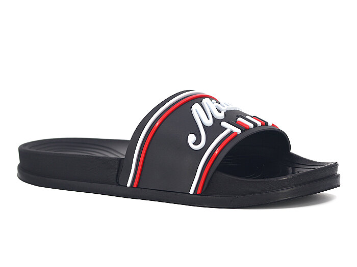 Miray Merdane 503 Miami Lux Eva Terlik Siyah - Beyaz - Kırmızı - 1