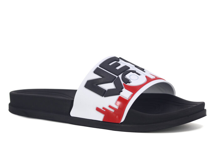 Miray Merdane 504 New York Lux Eva Terlik Beyaz - Siyah - Kırmızı - 1