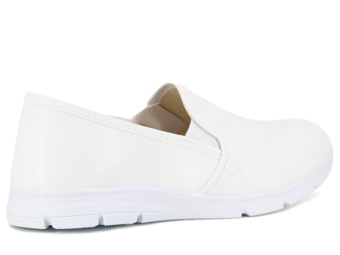 Mısra Zenne Nakışlı Spor Babet Ayakkabı Beyaz - 3