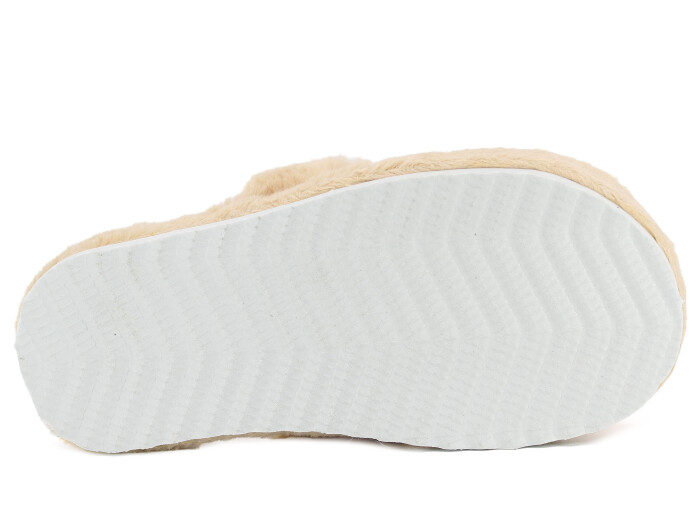 Auris Zenne MY Tavşan Kapalı Ev Terliği Bej - 3