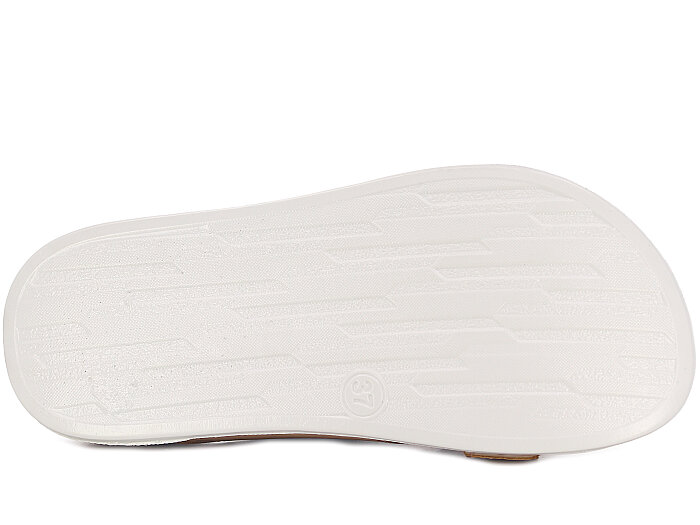 Mollis Zenne 01M3-2027 Çapraz Toka Günlük Terlik Krem - 3