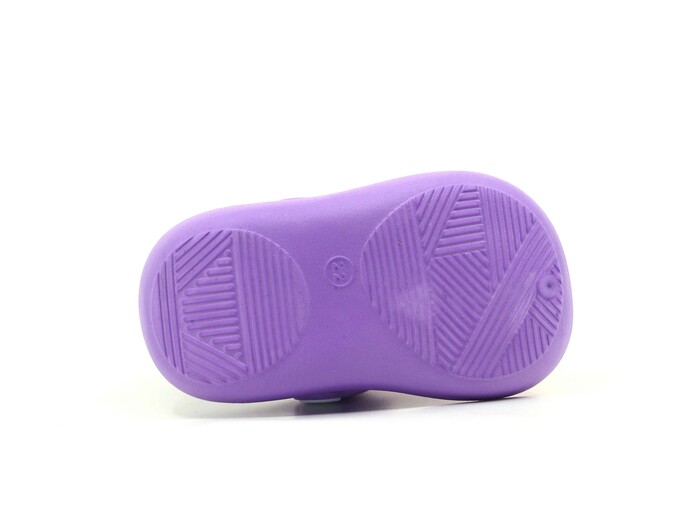 Monapicco Bebe EB-210 Yumurcak Fırfır Etiketli Cross Terlik Lila - 3