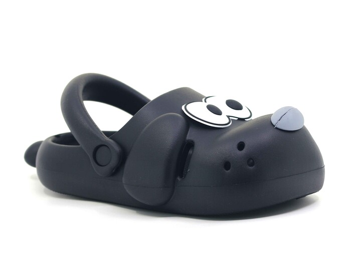 Monapicco Filet Doggy Camgöz Döngülü Lux Eva Terlik Siyah - Monapicco