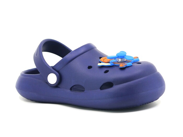 Monapicco Filet EF-210 Yumurcak Fırfır Etiketli Cross Terlik Lacivert - 1