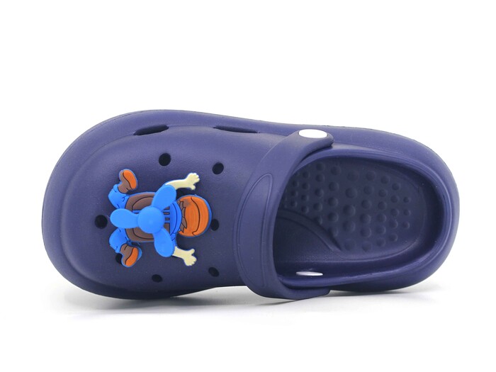 Monapicco Filet EF-210 Yumurcak Fırfır Etiketli Cross Terlik Lacivert - Monapicco (1)