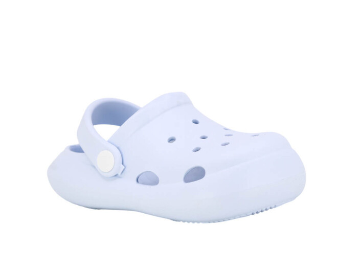 Monapicco Patik EP-210 Yumurcak Fırfır Etiketli Cross Terlik Bebe Mavisi - 1