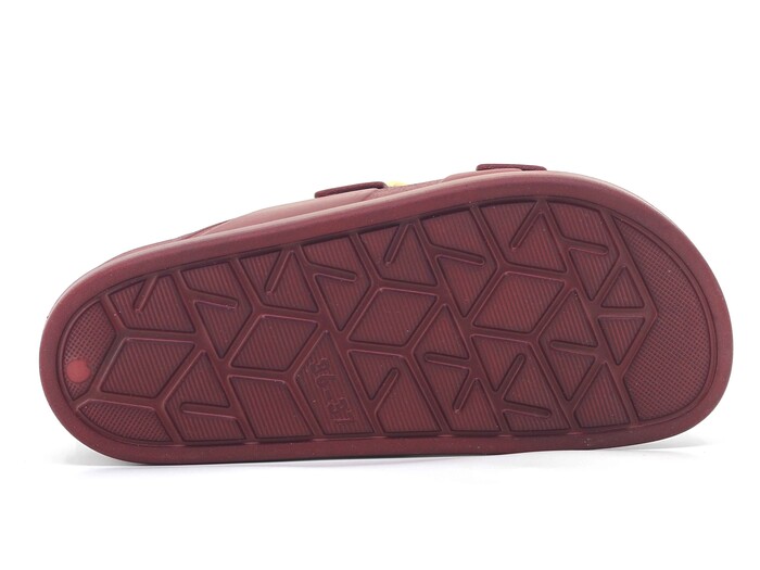 Monapicco Zenne Capri Taşlı Çift Toka Lux Eva Terlik Bordo - 3