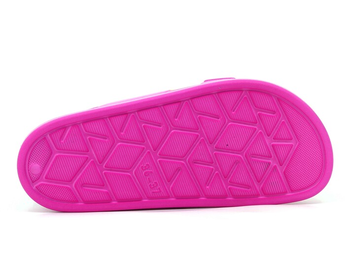 Monapicco Zenne Capri Taşlı Çift Toka Lux Eva Terlik Fuşya - 3