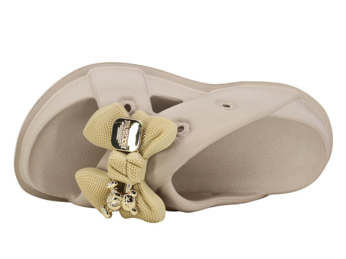 Monapicco Zenne İnci Fiyonk S01 Lux Eva Terlik Kapiçino - Monapicco (1)