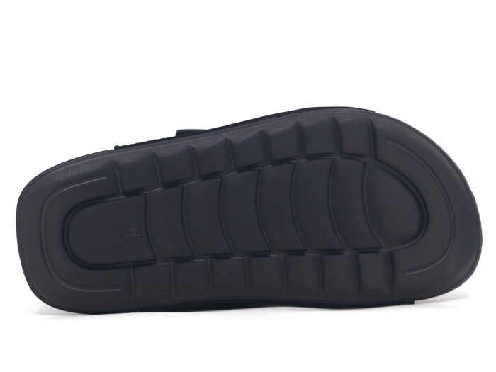 Monapicco Zenne Lapis Çift Toka Lux Eva Terlik Siyah - 3