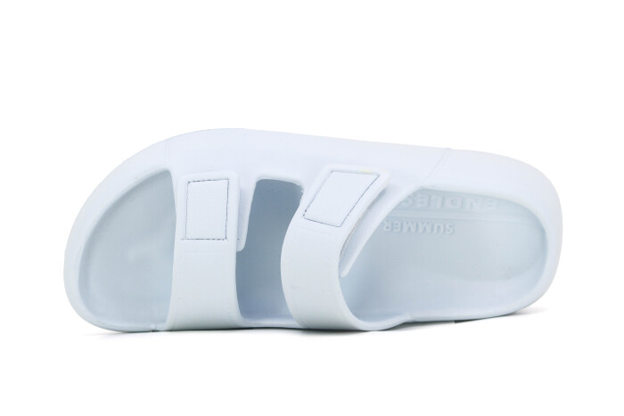 Monapicco Zenne Mercan Cırtlı Bantlı Lux Eva Terlik Bebe Mavisi - Monapicco (1)