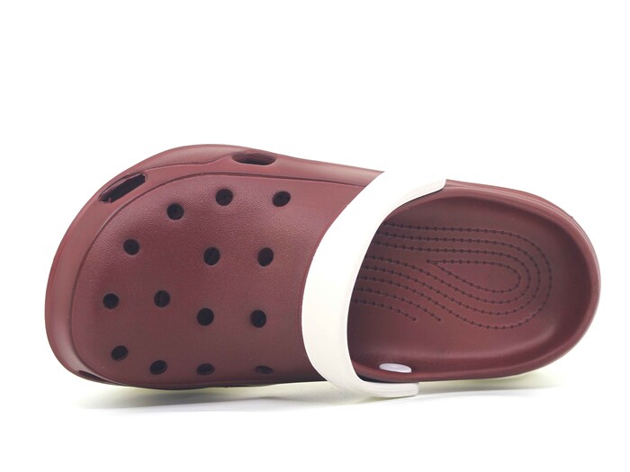 Monapicco Zenne Stella Cross Terlik Beyaz - Bordo