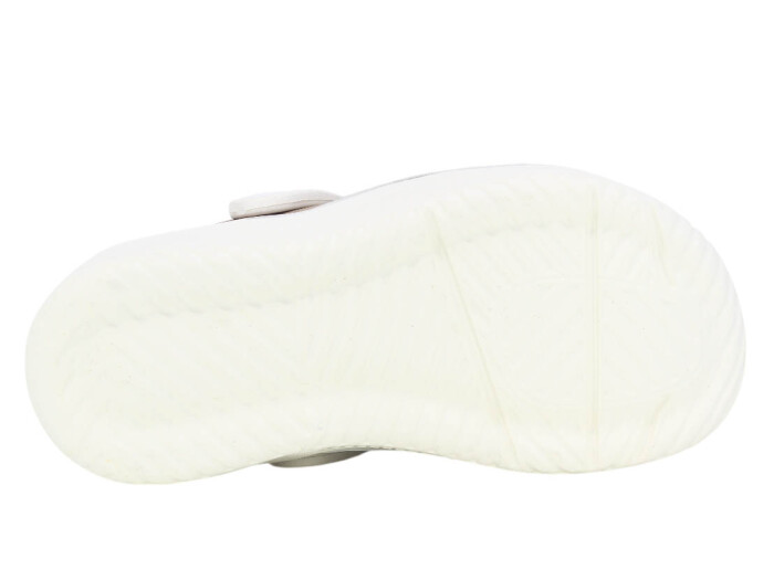 Monapicco Zenne Stella Kauçuk 3 Etiketli Cross Terlik Beyaz - Kapiçino - 3