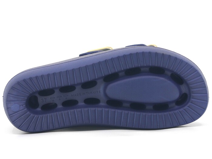 Monapicco Zenne Yakut RT-03 Çift Toka Lux Eva Terlik Lacivert - 3