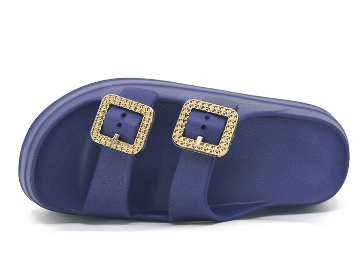 Monapicco Zenne Yakut RT-03 Çift Toka Lux Eva Terlik Lacivert - 2