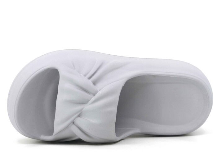 Monapicco Zenne Yeşim Büzgülü Lux Eva Terlik Gri - Monapicco (1)