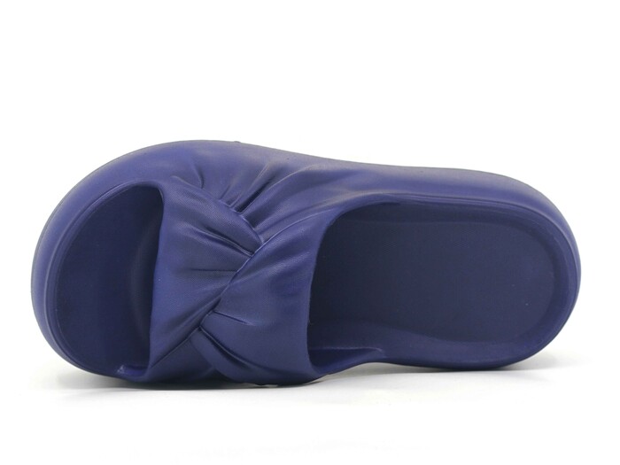 Monapicco Zenne Yeşim Büzgülü Lux Eva Terlik Lacivert - Monapicco (1)