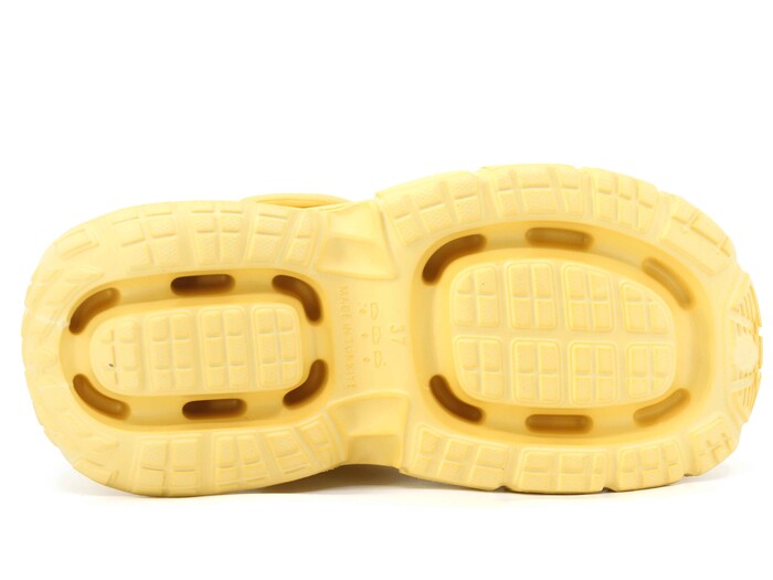 Monapicco Zenne Zümrüt Düz Eva Kutulu Cross Terlik Hardal - 3