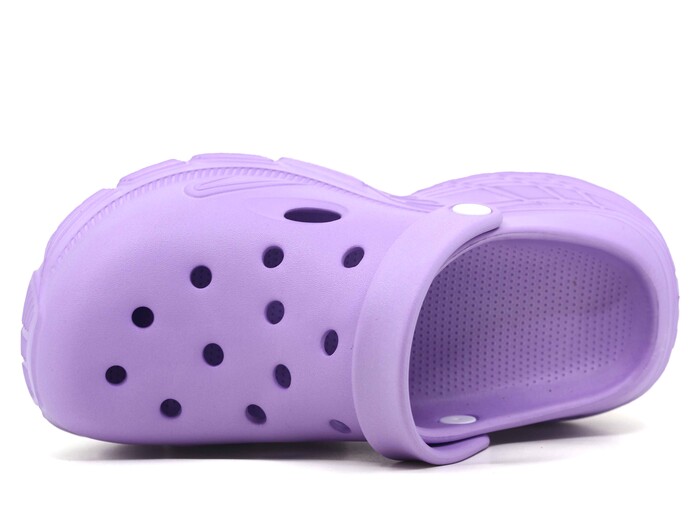 Monapicco Zenne Zümrüt Düz Eva Kutulu Cross Terlik Lila - Monapicco (1)