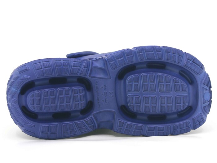 Monapicco Zenne Zümrüt Kauçuk Üç Etiketli Kutulu Eva Cross Terlik Lacivert - 3