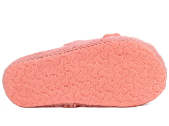 Motif Zenne 2025 Burnu Kapalı Fiyonk Ev Terliği Pembe - Beyaz - 3